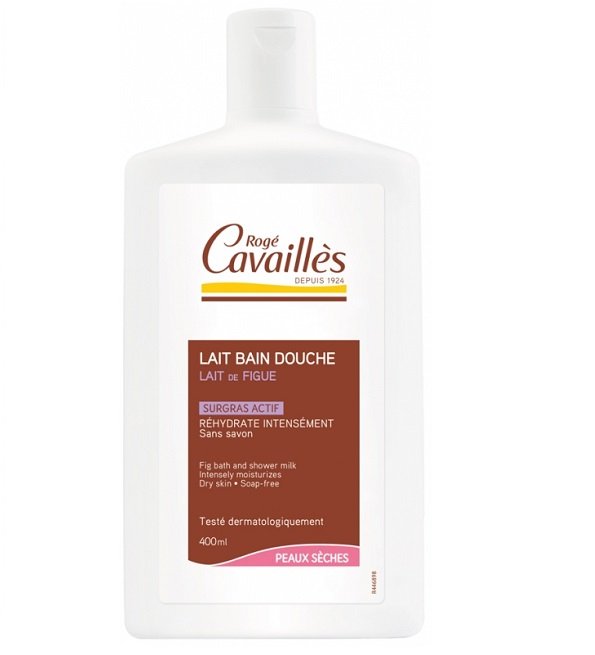Rogé Cavaillès Lait Bain et Douche Hydratant Figue 400 ml