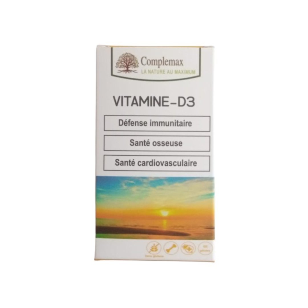 Complemax Vitamine - D3 60 gelules