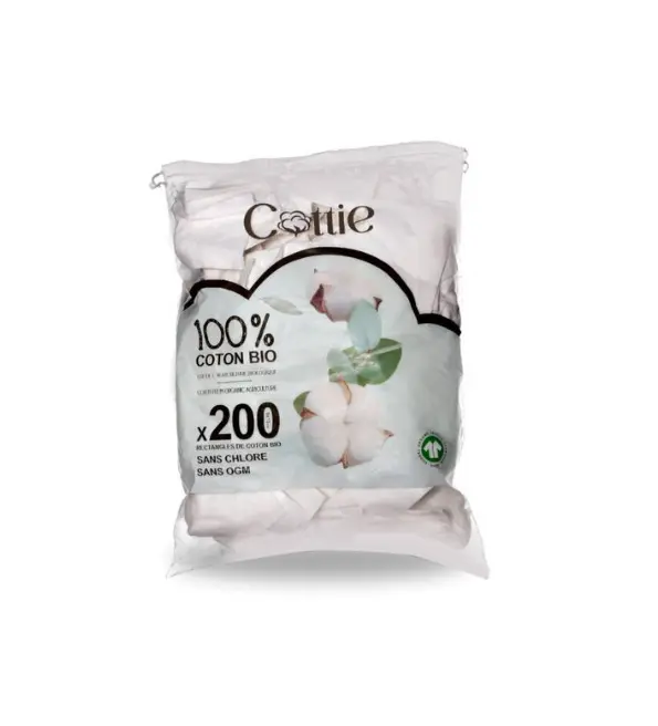 Cottie Coton Pads Bio 200 Unités