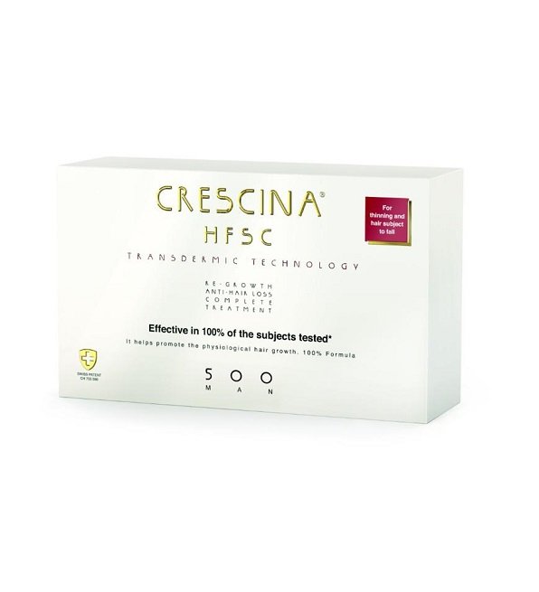 Crescina HFSC transdermic complet 500 man 10+10*3.5ml