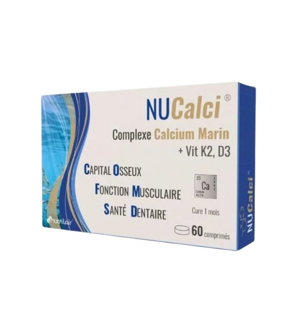 Nucalci Complexe Calcium Marin 60 Comprimes