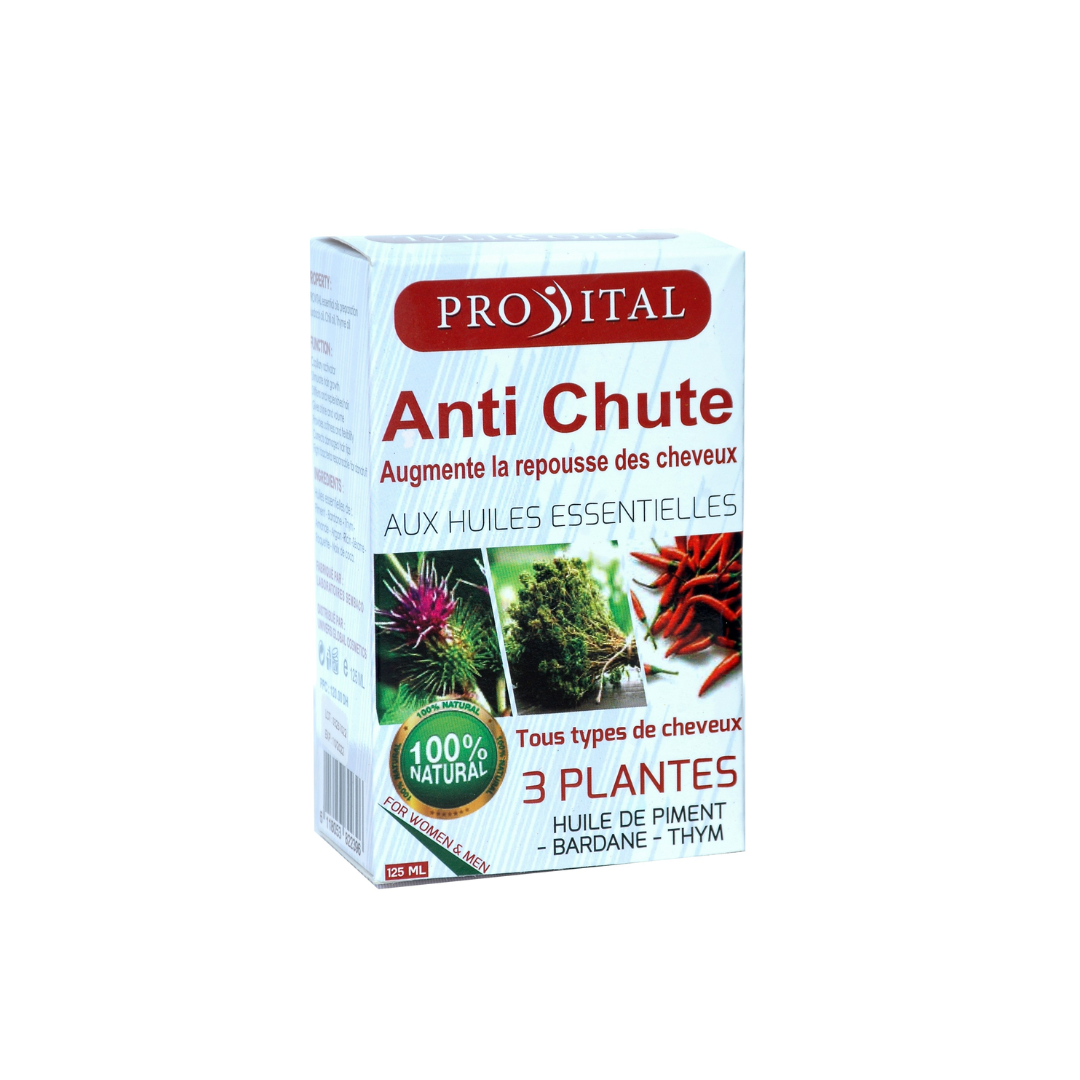 Pro Vital Anti-Chute a Huile de Piment Bardane-Thym 125ml