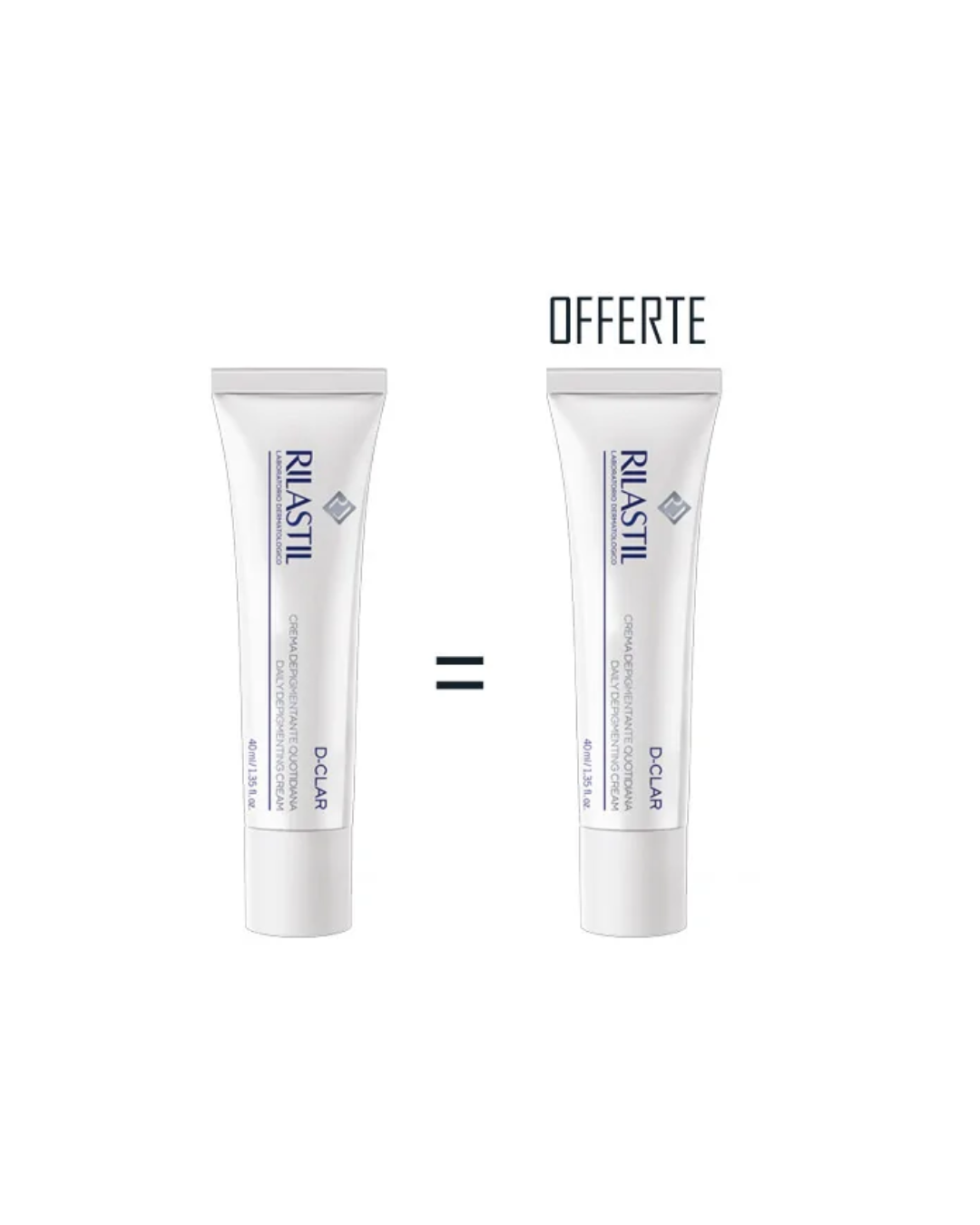 Rilastil D-Clar Creme Depigmentante 2x40ml Pack