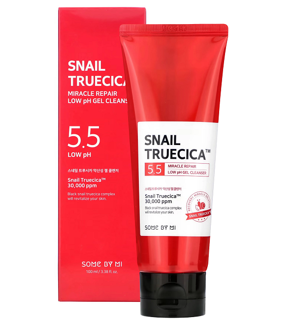 SOME BY MI SNAIL TRUECICA MIRACLE REPAIR LOW pH GEL CLEANSER 199ML