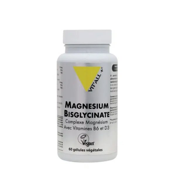 VITALL PLUS MAGNESIUM BISGLYCINATE 60 GELULES