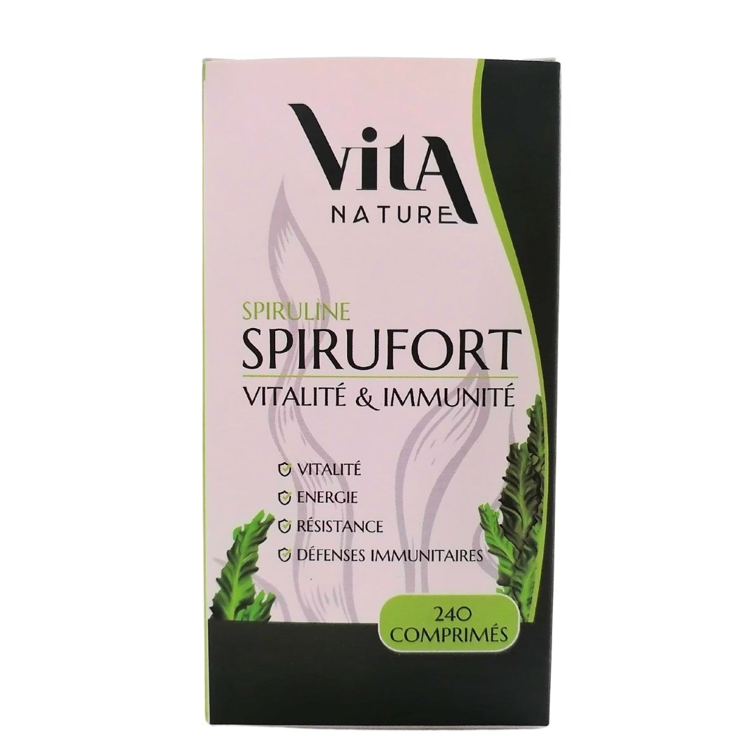 Vita Nature Spiruline Spirufort 240 Comprimes
