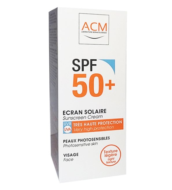 Acm écran solaire Spf 50+ - 50 ml