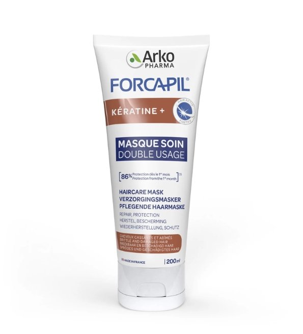 Forcapil Kératine Masque Soin Double Usage 200ml