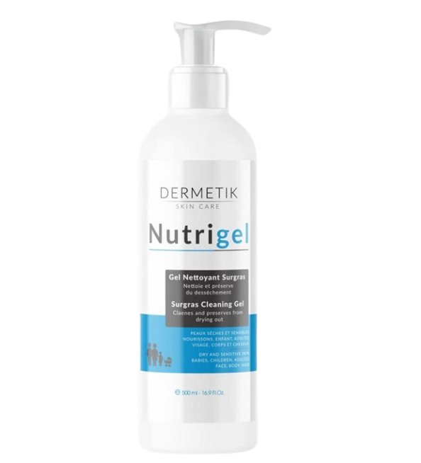 Dermetik-Nutrigel gel Nettoyant surgras Doux 500ml
