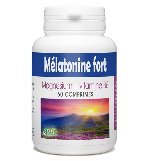 Gph Diffusion Mélatonine Fort - 60 Comprimés