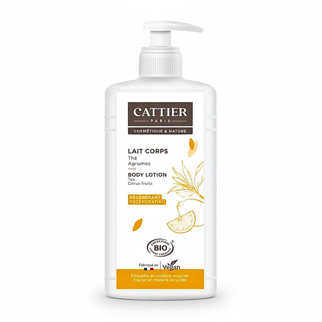 Cattier Lait Corps The-Agrumes 500ml