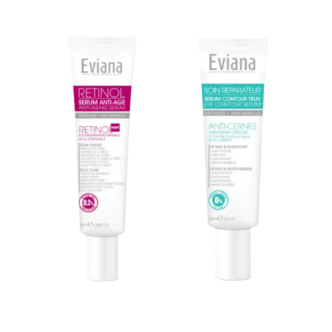 Eviana Duo Pack "Retinol 40ml+Anti-Cernes 30ml"