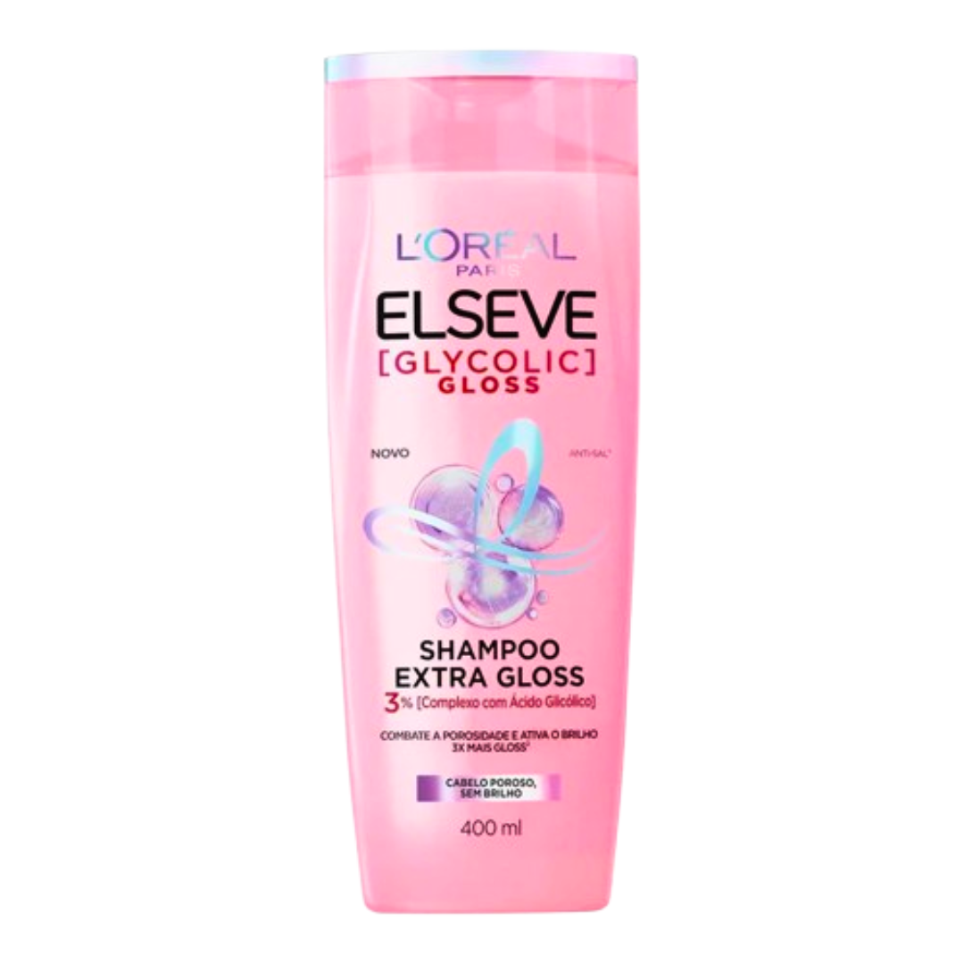 L'Oreal Paris Elseve Glycolic Gloss Shampoing 400ml