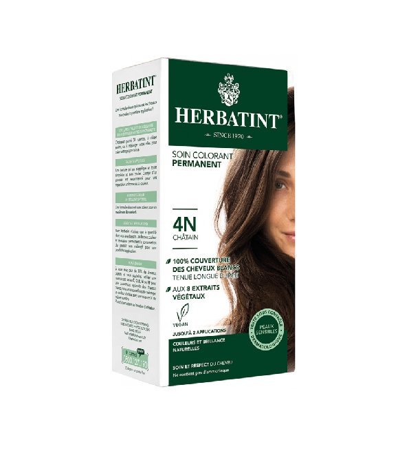 Herbatint Soin Colorant Permanent 4N Chatain