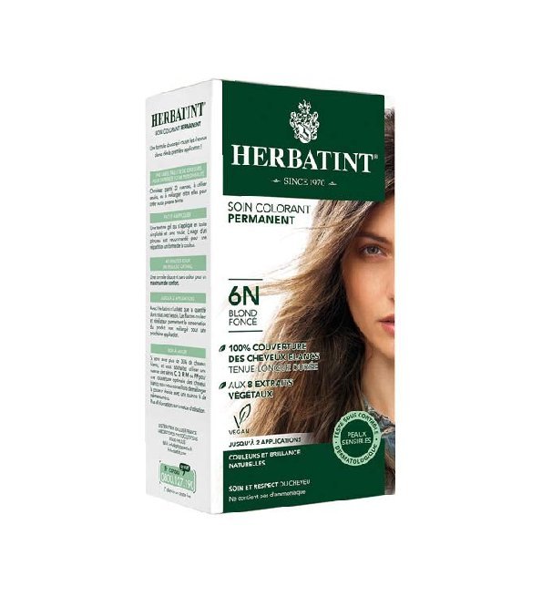 Herbatint Soin Colorant Permanent 6N Blond Fonce