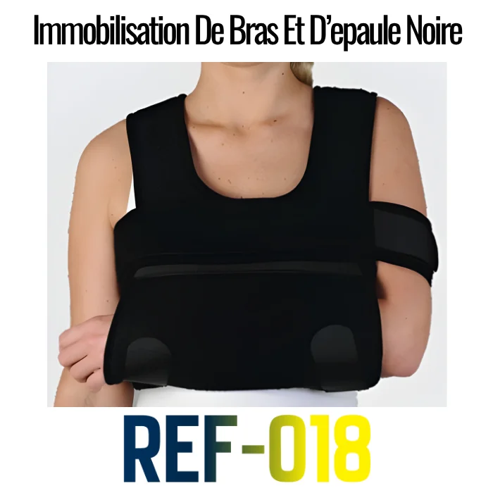 ANNAFIX Immobilisation De Bras & d'epaule Noir REF-018