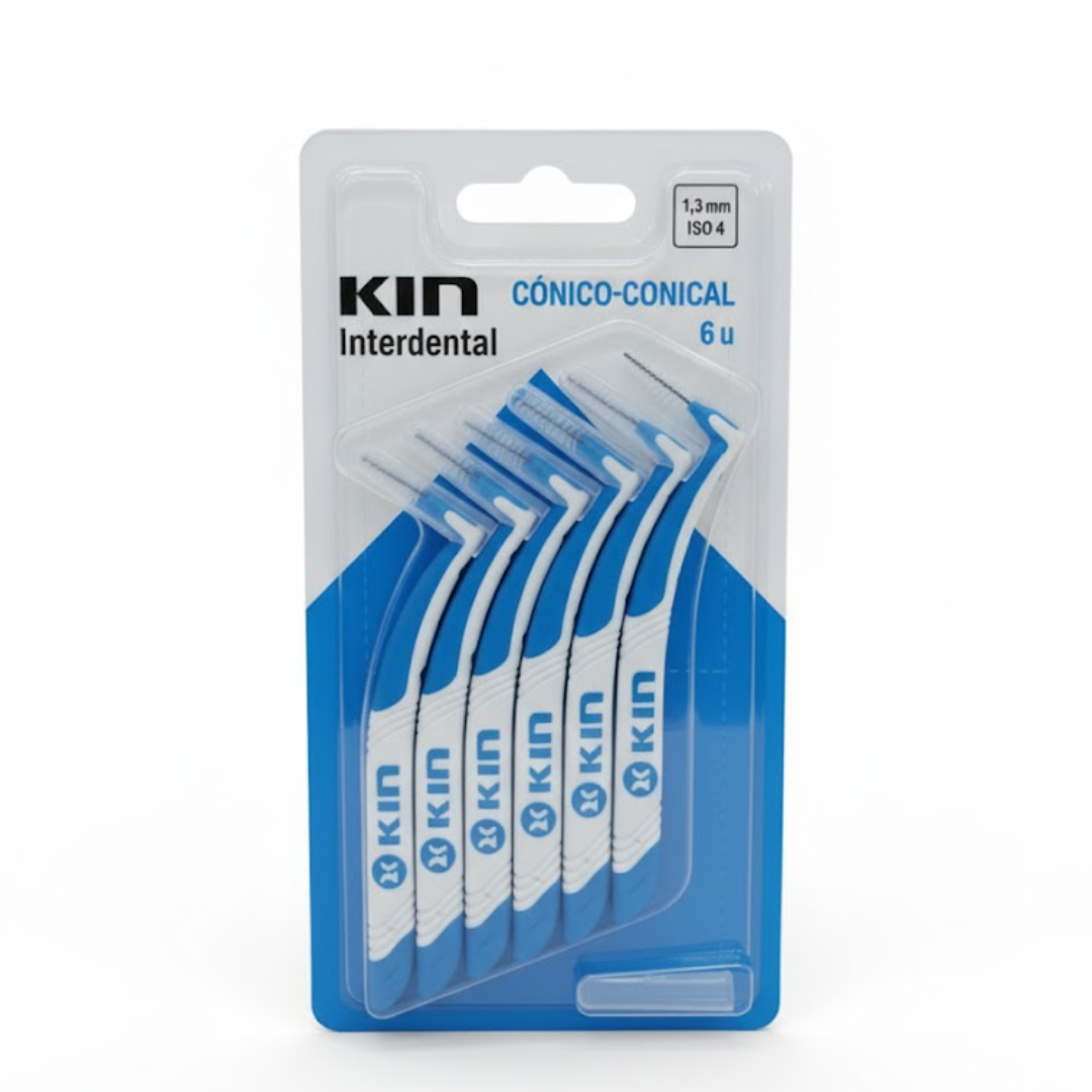 Kin Brossette Interdentaire Conico-conical 6 unite 1.3mm