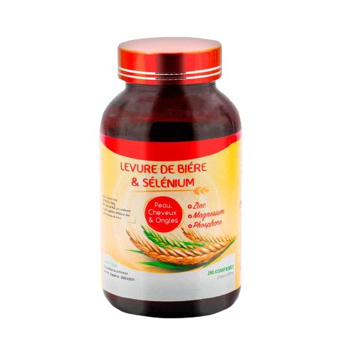 Hydra plus Levure de biere & selenium 400cps