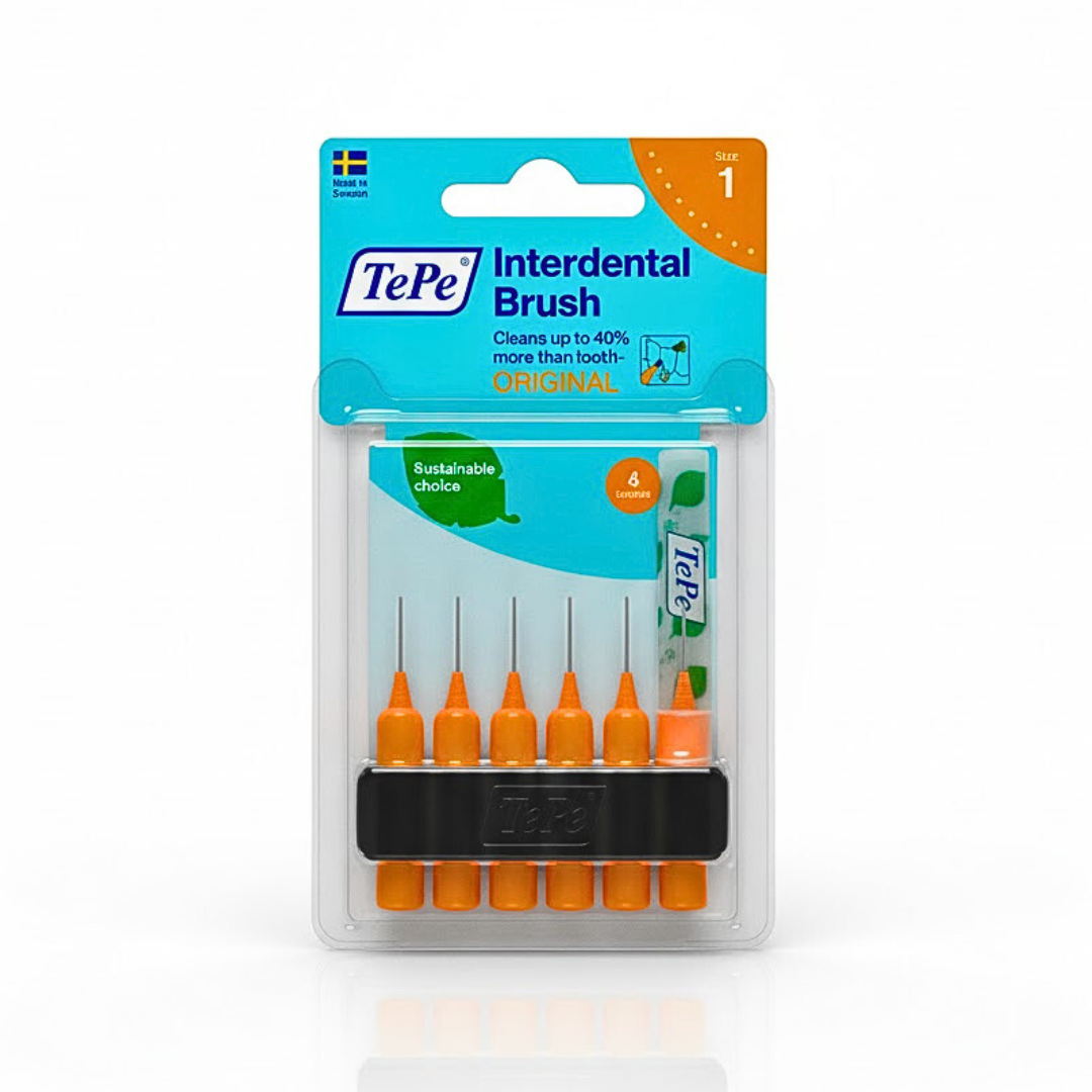 Tepe Interdental Brush Original Orange 0.45mm Taille 1-6 Pieces