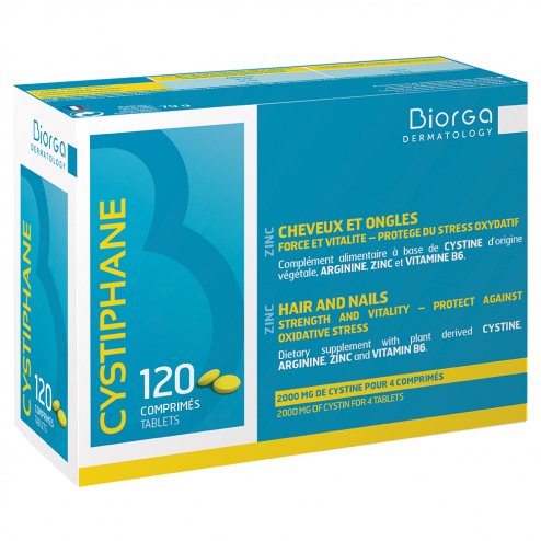 Biorga-Cystiphane Cheveux Et Ongles - 120 Comprimés