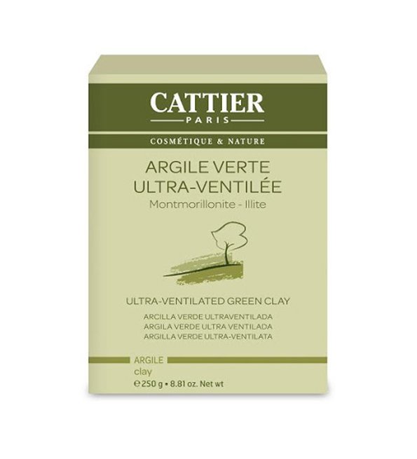 Cattier Argile Verte Ultra Ventilee 250g
