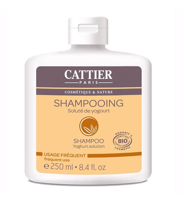 Cattier Shampooing Solute de yogourt Usage frequent 250ml