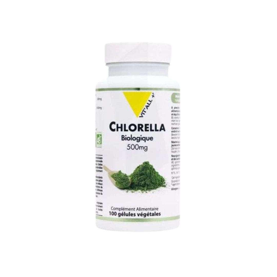 VITALL PLUS Chlorella 500mg 100 gelules