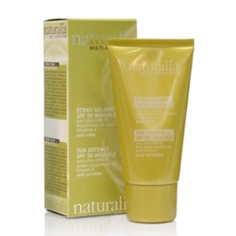 NATURALIA Crème Solaire Invisible Spf50+ 50 ml