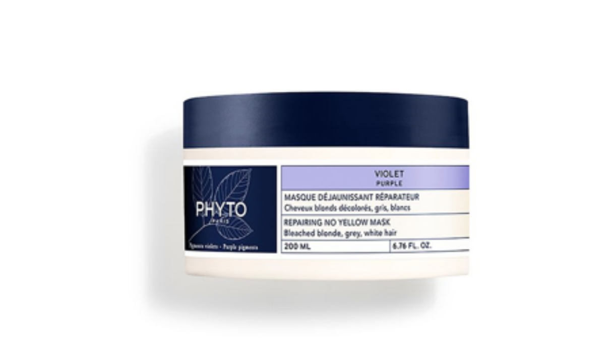 PHYTO MASQUE VIOLET DEJAUNISSANT REPARATEUR CHEVEUX DECOLORES 200ML