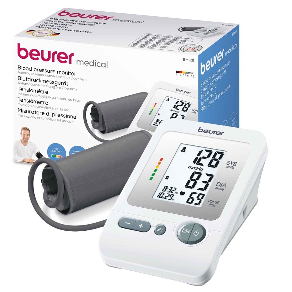 BEURER Digital arm blood pressure monitor – BM26