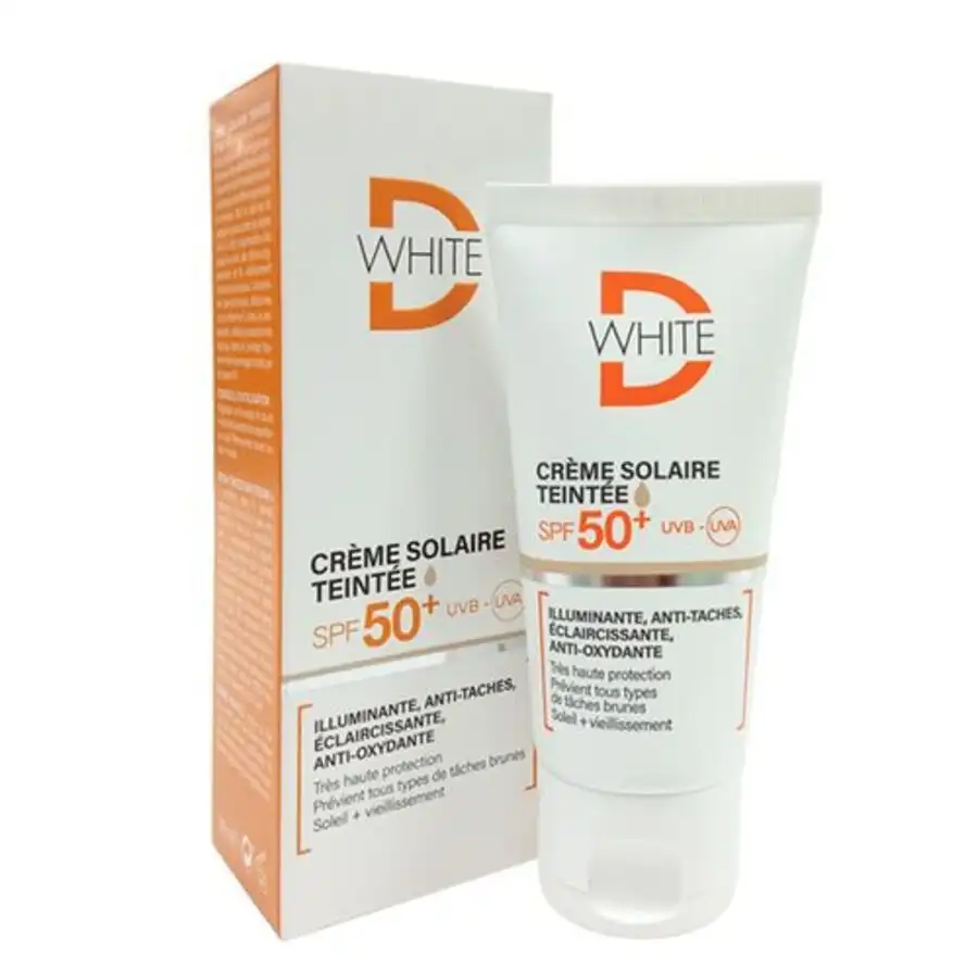 Dwhite Crème Solaire Teintée Spf50+ 50ml