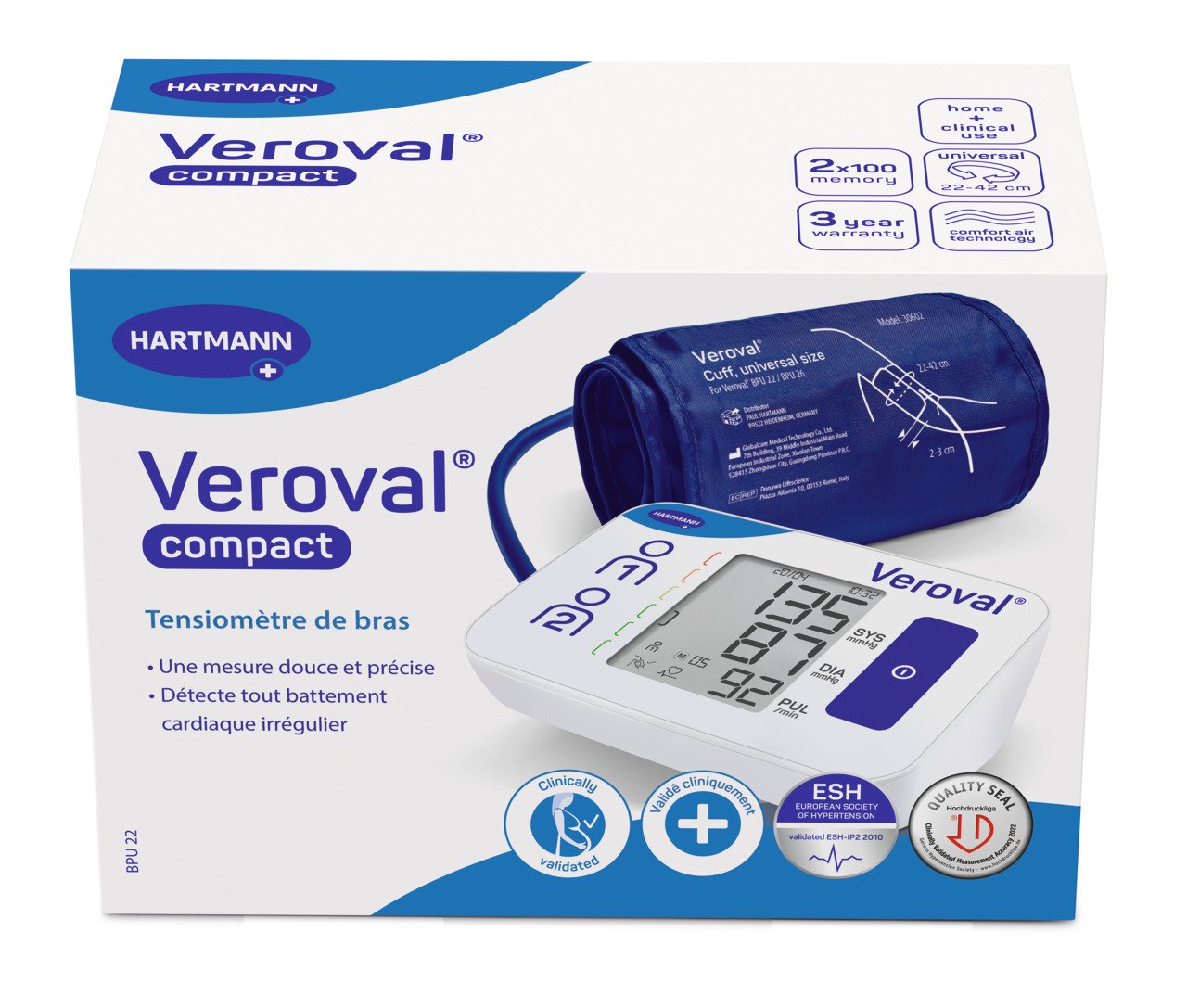 Tensiomètre de bras Veroval® compact