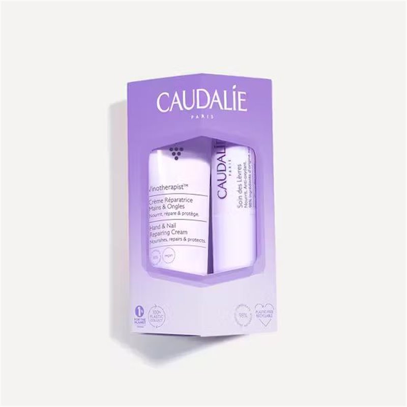 Duo Vinotherapist crème mains ongles 30ml et soin des lèvres 4,5g