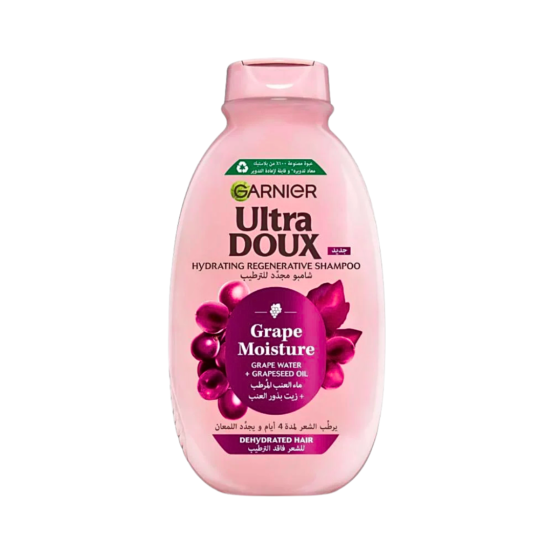 Garnier Ultra Doux Grape Moisture Shampoing 600ml
