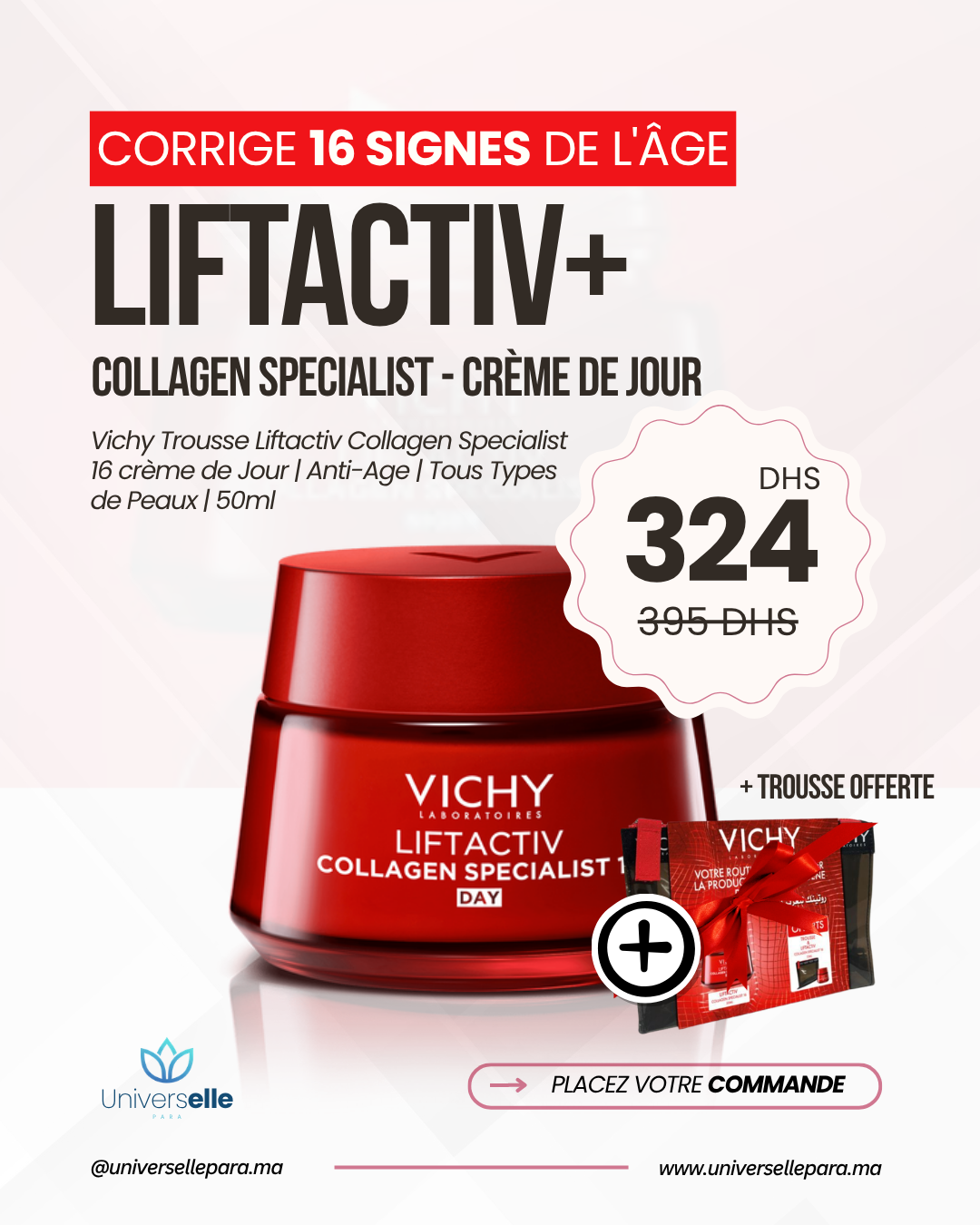 Vichy Liftactiv Collagen Specialist - 50ml + Trousse Offerte