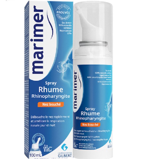 MARIMER Hypertonique Nez bouché - Rhume Sinusite 100ml