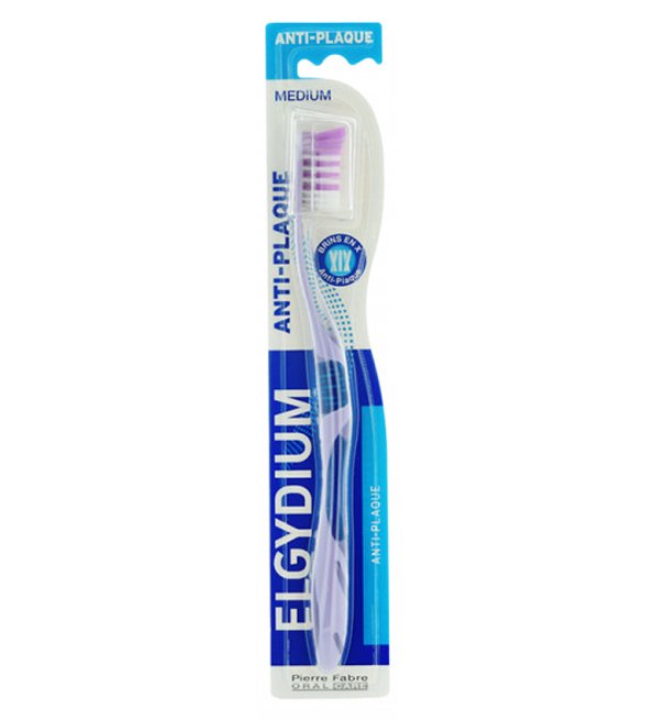 Elgydium - Brosse à dents Anti-Plaque Medium
