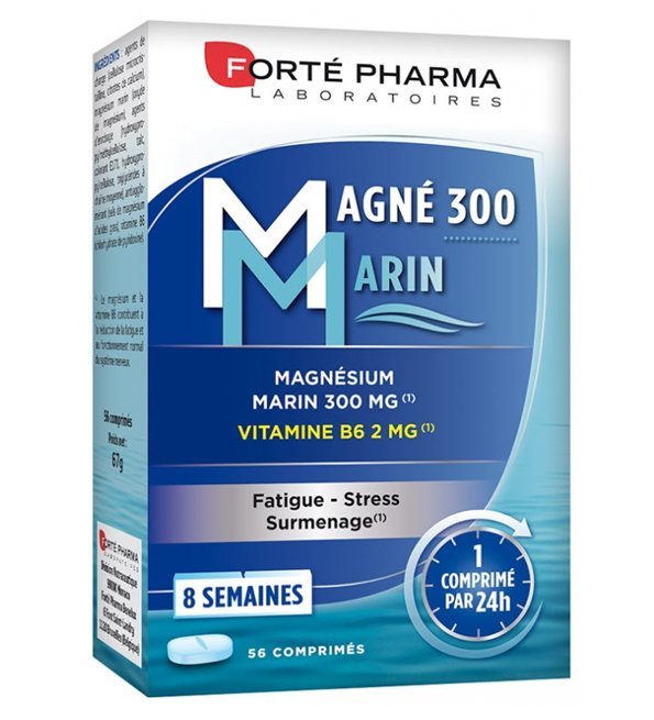 Forté Pharma Magnésium 300 Marin - 56 Comprimés