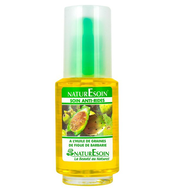 NaturEsoin Huile de Graines de Figue de Barbarie Soin Anti-Rides - 50 ml