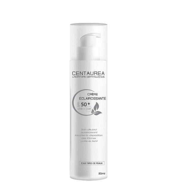 Centaurea Creme Eclaircissante spf50+ 50ml