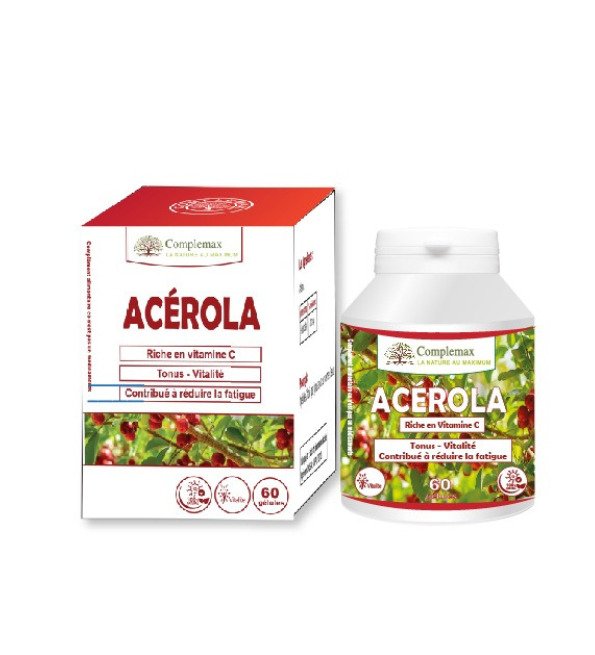 Complemax Acerola 500mg 60 gelules