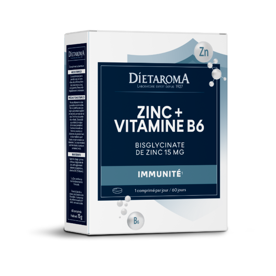 Dietaroma Zinc +Vitamine B6 60 comprimé
