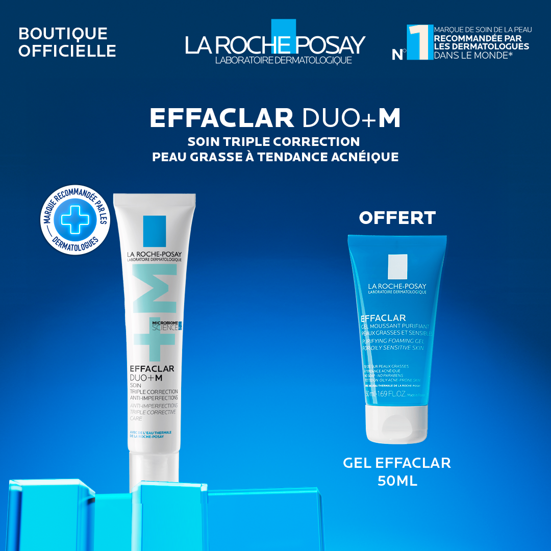 La Roche Posay Effaclar Duo+ 40ml+ Effaclar Gel Moussant 50ml Pack