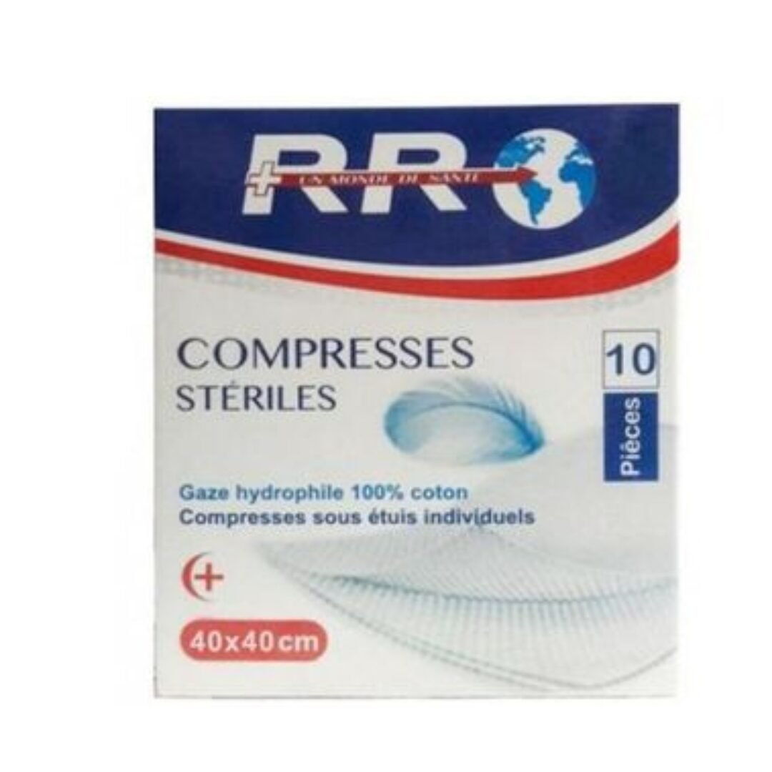 RR Compresse Steriles 40x40 10 Pieces