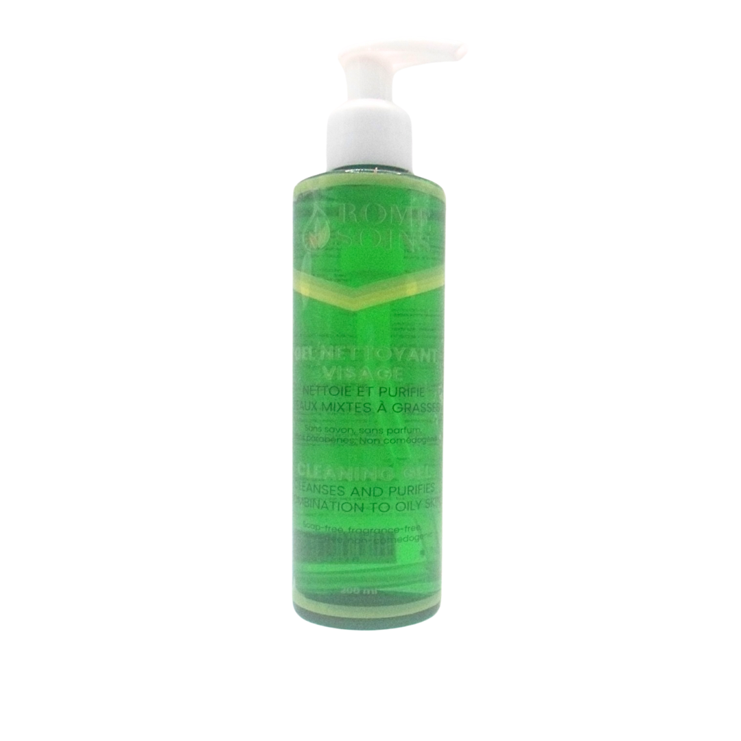 Rome Soins Gel Nettoyant Peaux Mixtes a Grasses 200ml