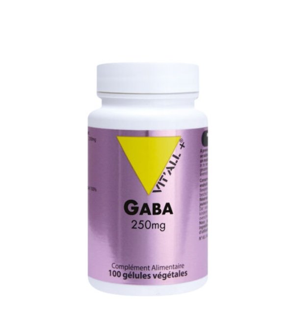 VITALL PLUS GABA 250MG 100 GELULES