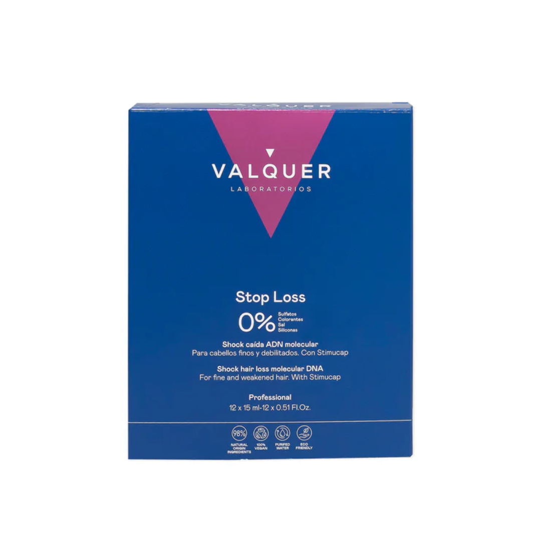 Valquer Stop Loss Lotion Anti-Chute ADN Moleculaire 12 x 15ml