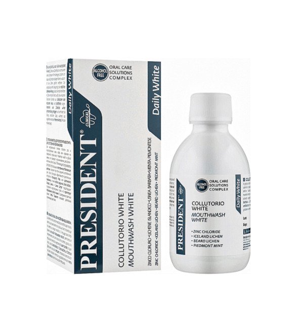 President Bain de Bouche White 200ml