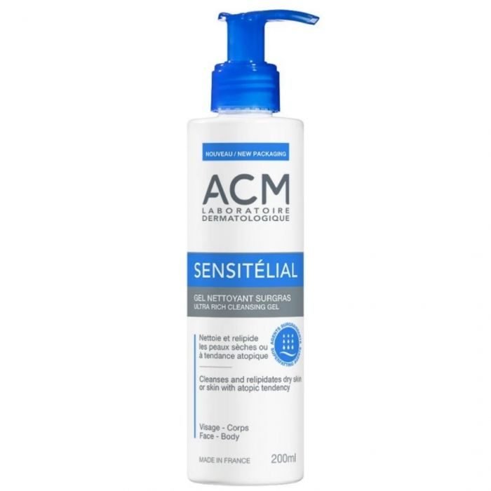 ACM Sensitelial Gel Nettoyant 200ml