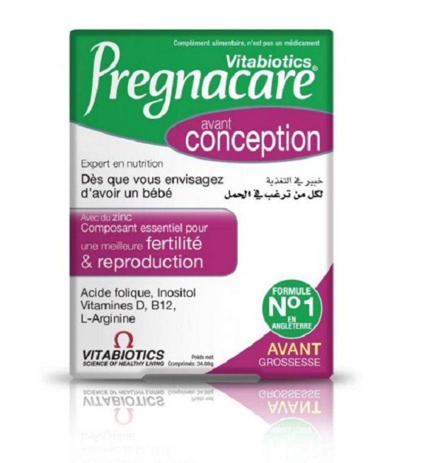 Pregnacare Avant conception 30 Comprimés